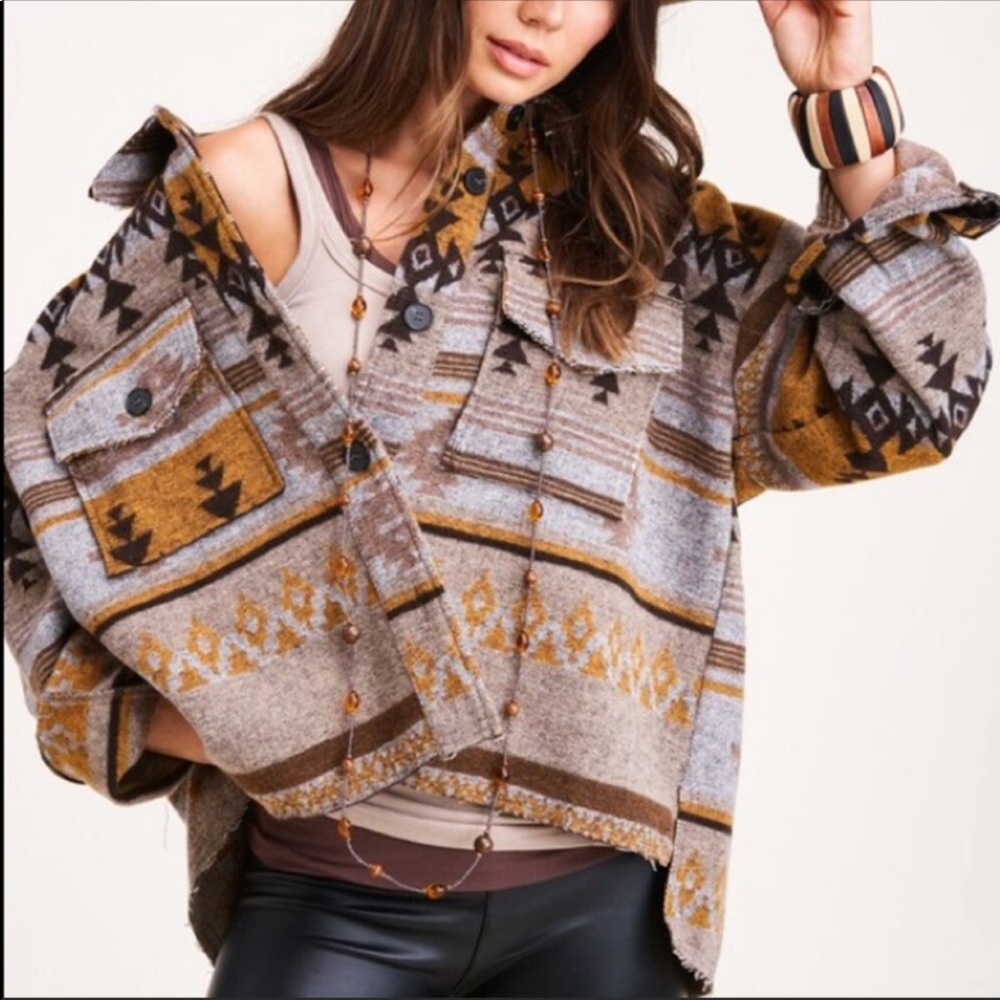 Shabby Chic Western Jacket - Picture 4 of 9